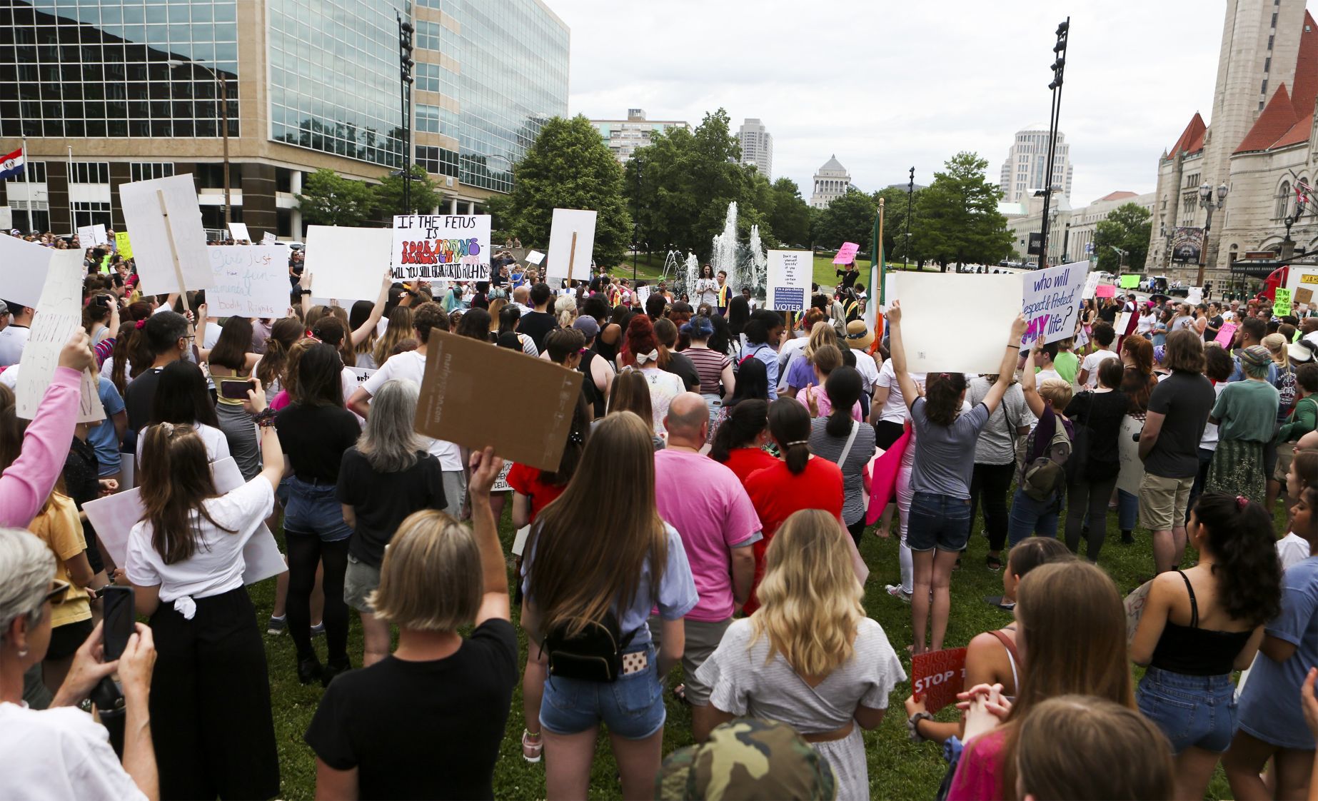 Protesting the Missouri ban